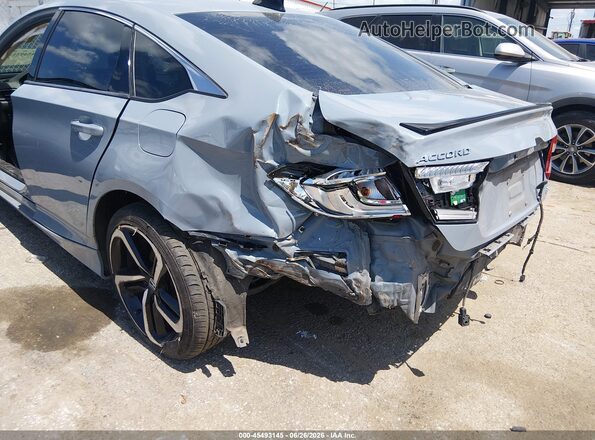 1HGCV1F47MA027969 2021 HONDA ACCORD Teal Вид спереду