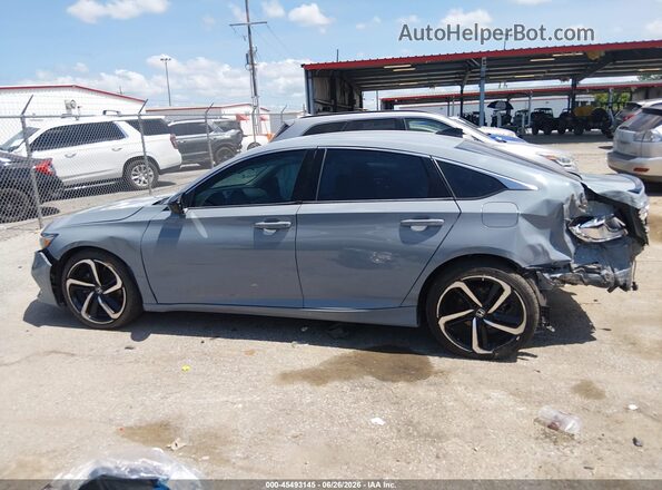 1HGCV1F47MA027969 2021 HONDA ACCORD Teal 