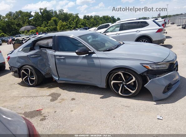 1HGCV1F47MA027969 2021 HONDA ACCORD Teal Панорамний вид салону 360°