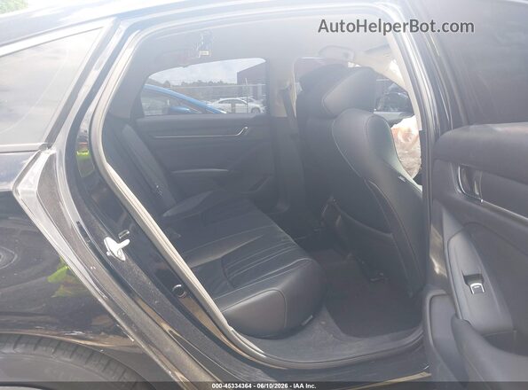 1HGCV1F47MA050247 2021 HONDA ACCORD Black Vista de la etiqueta del VIN