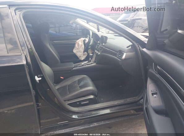 1HGCV1F47MA050247 2021 HONDA ACCORD Black Vista interior delantera