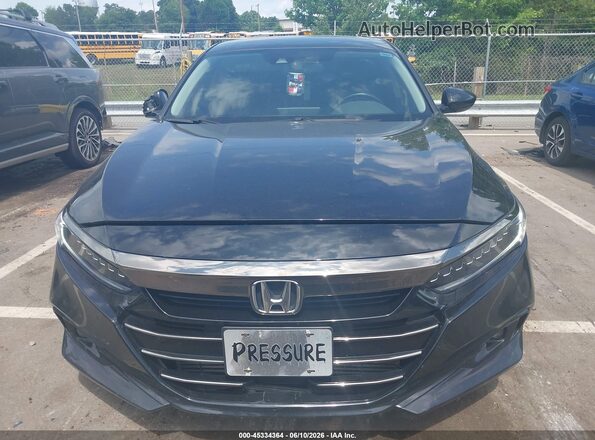 1HGCV1F47MA050247 2021 HONDA ACCORD Black Vista del cuadro de instrumentos