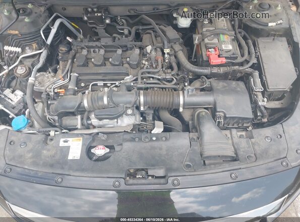 1HGCV1F47MA050247 2021 HONDA ACCORD Black Vista trasera