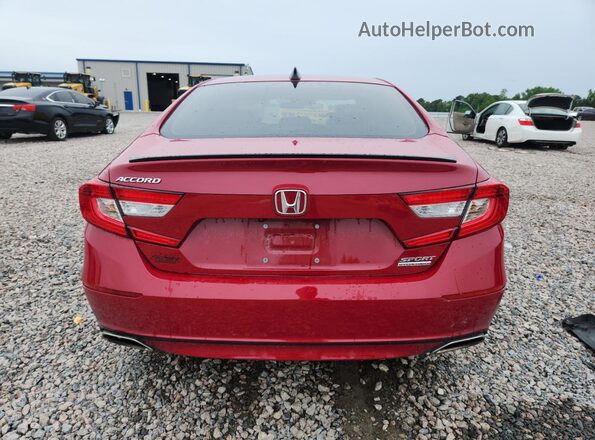 1HGCV1F47MA121687 2021 HONDA ACCORD Красный 