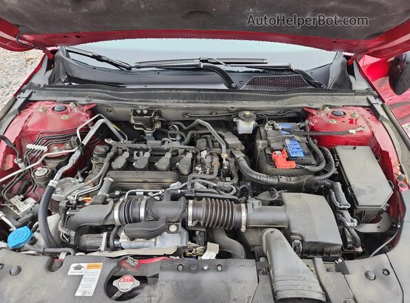 1HGCV1F47MA121687 2021 HONDA ACCORD Красный 