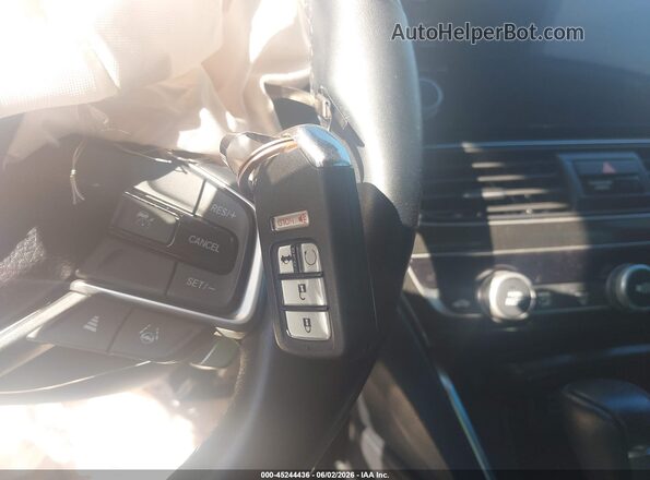 1HGCV1F47NA010168 2022 HONDA ACCORD Black წინა პანელის ხედი