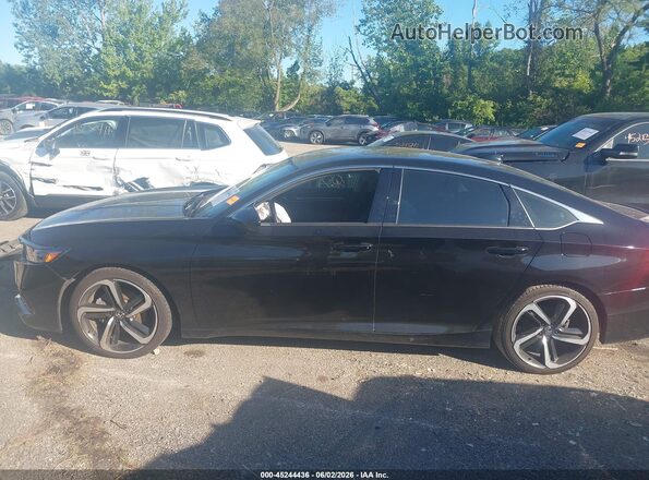 1HGCV1F47NA010168 2022 HONDA ACCORD Black 