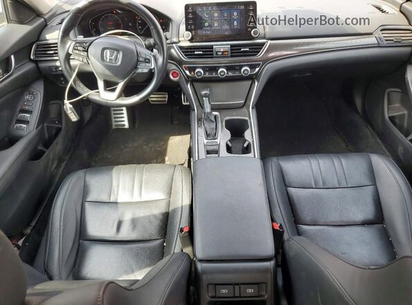 1HGCV1F47NA016195 2022 HONDA ACCORD Red Առջևի վահանակի տեսք