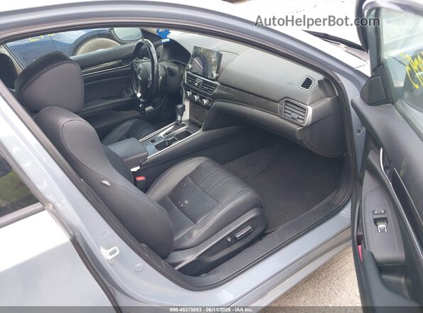 1HGCV1F47NA082844 2022 HONDA ACCORD Blue წინა სალონის ხედი