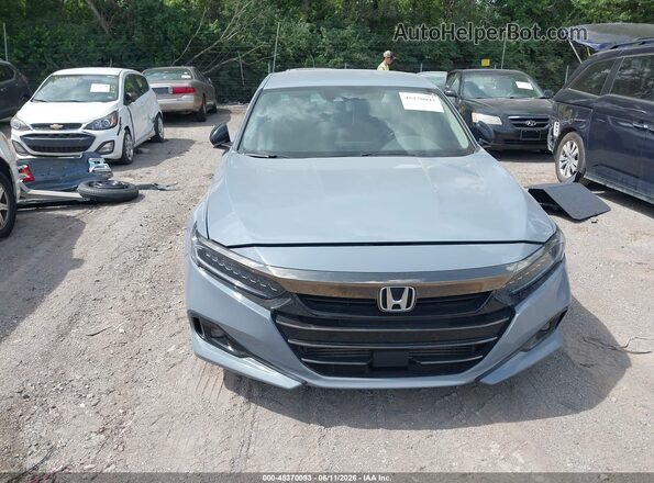 1HGCV1F47NA082844 2022 HONDA ACCORD Blue ხელსაწყოთა პანელის ხედი