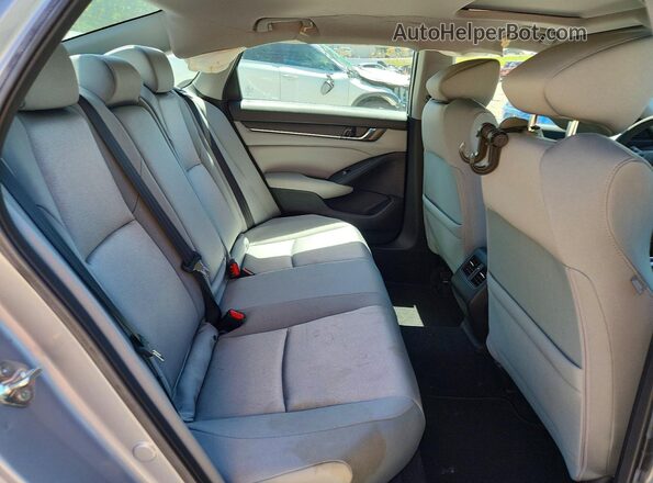 1HGCV1F48KA060167 2019 HONDA ACCORD Silver 