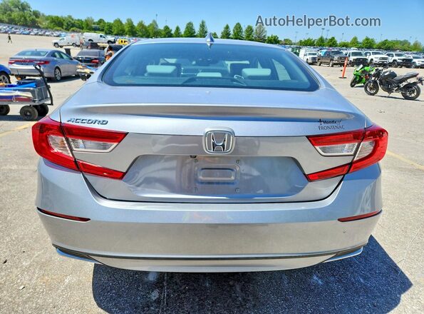 1HGCV1F48KA060167 2019 HONDA ACCORD Silver 