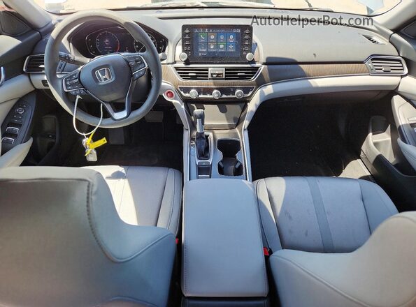 1HGCV1F48KA060167 2019 HONDA ACCORD Silver 