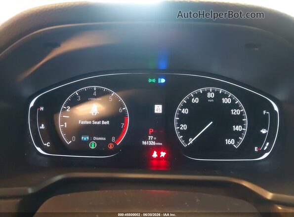1HGCV1F48KA165985 2019 HONDA ACCORD Gray Вид задніх сидінь