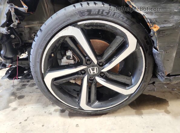 1HGCV1F48MA118975 2021 HONDA ACCORD Black 