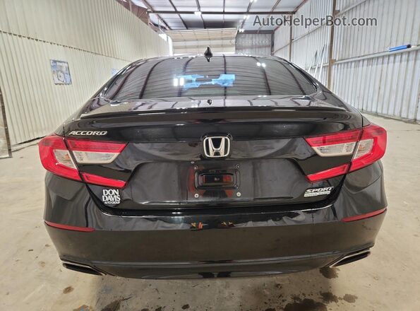 1HGCV1F48MA118975 2021 HONDA ACCORD Black 