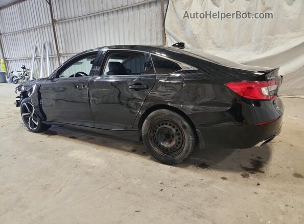 1HGCV1F48MA118975 2021 HONDA ACCORD Black 