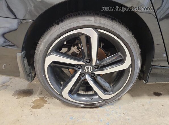 1HGCV1F48MA118975 2021 HONDA ACCORD Black 