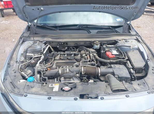 1HGCV1F48NA039453 2022 HONDA ACCORD Blue Вид ззаду