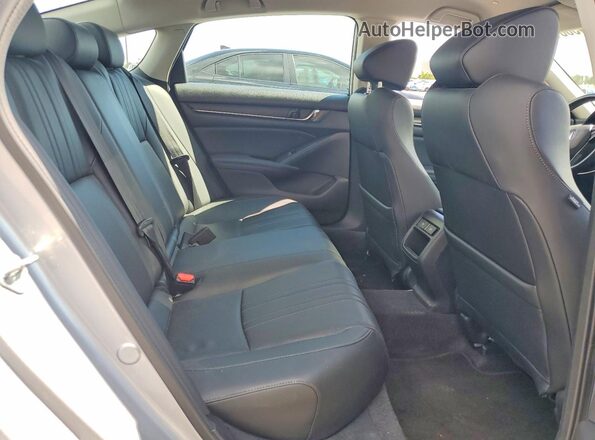 1HGCV1F48NA085686 2022 HONDA ACCORD Silver Вид задніх сидінь