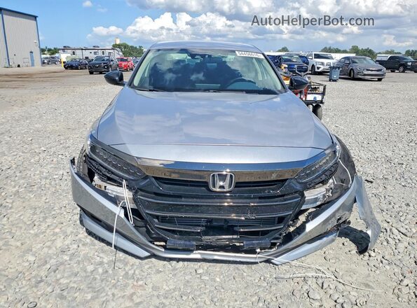 1HGCV1F48NA085686 2022 HONDA ACCORD Silver Вид спереду