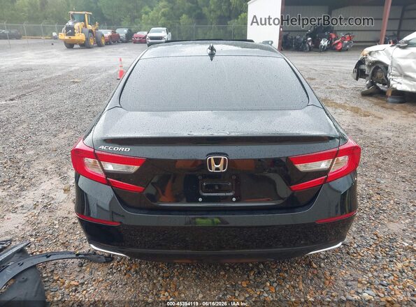 1HGCV1F49JA055607 2018 HONDA ACCORD Черный 