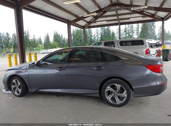 1HGCV1F49JA181725 2018 HONDA ACCORD Gray 