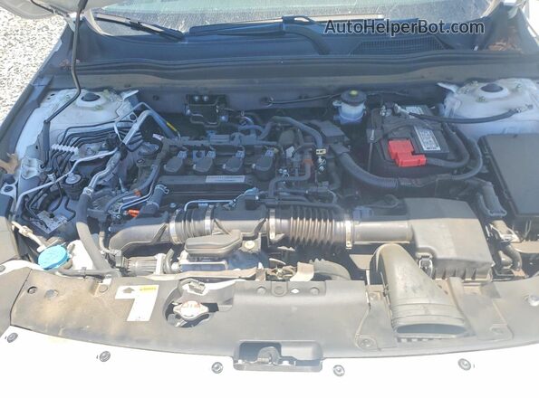 1HGCV1F49JA218448 2018 HONDA ACCORD White Widok wnętrza z tyłu