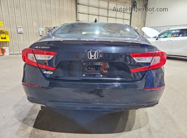 1HGCV1F49KA025735 2019 HONDA ACCORD Black Հետևի տեսք