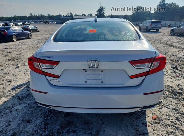 1HGCV1F49KA173819 2019 HONDA ACCORD White Widok z tyłu