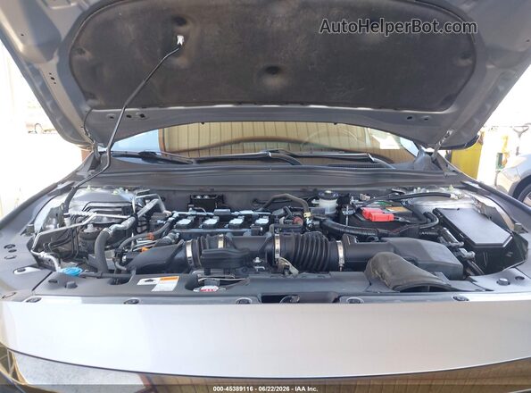 1HGCV1F49MA007044 2021 HONDA ACCORD Silver Vista trasera