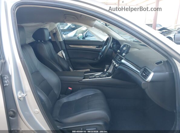 1HGCV1F49MA007044 2021 HONDA ACCORD Silver Vista interior delantera