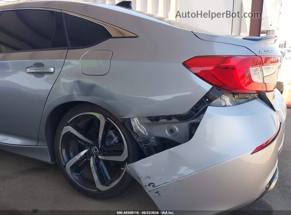 1HGCV1F49MA007044 2021 HONDA ACCORD Silver Vista frontal