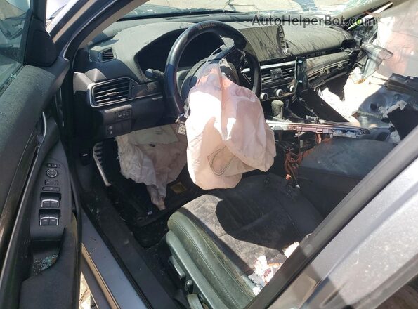 1HGCV1F49MA011353 2021 HONDA ACCORD Silver Dashboard view