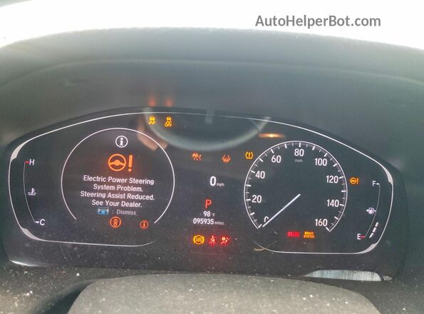 1HGCV1F49MA011353 2021 HONDA ACCORD Silver Instrument cluster view