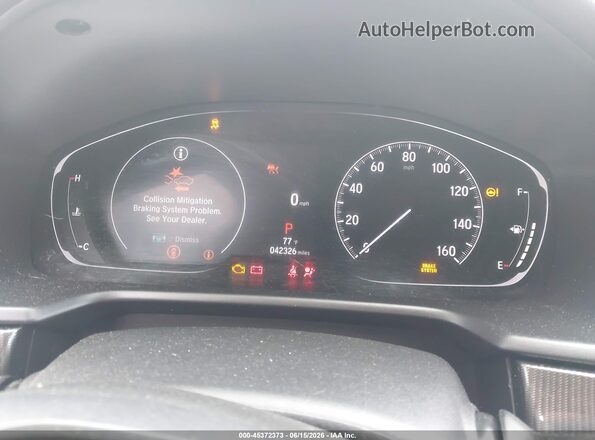 1HGCV1F49NA037341 2022 HONDA ACCORD Синий Вид задних сидений