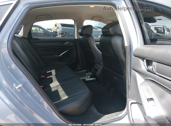 1HGCV1F49NA120008 2022 HONDA ACCORD Silver VIN կոդի պիտակի տեսք