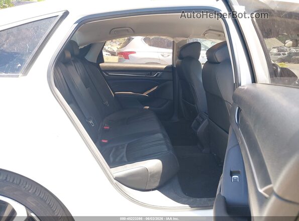 1HGCV1F4XMA031952 2021 HONDA ACCORD White Widok naklejki z numerem VIN