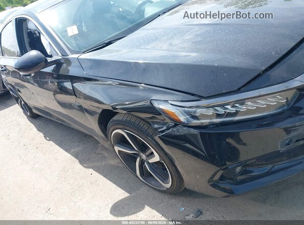 1HGCV1F4XMA086529 2021 HONDA ACCORD Black 