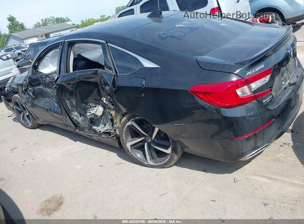 1HGCV1F4XMA086529 2021 HONDA ACCORD Black 