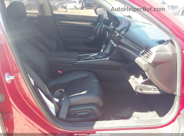 1HGCV1F4XMA119187 2021 HONDA ACCORD Red Սալոնի դիմացի տեսք