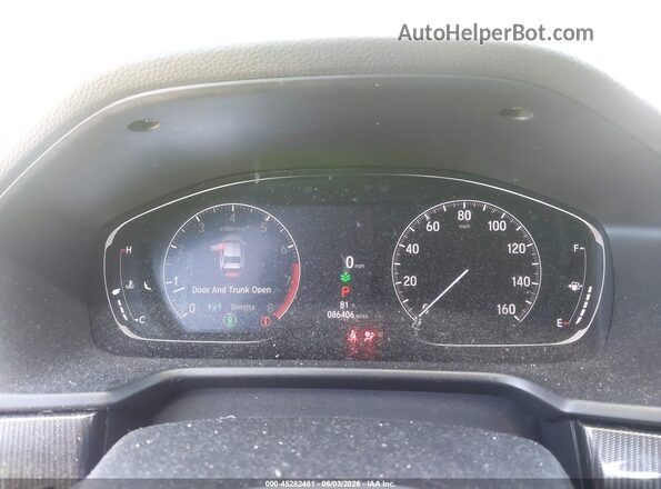 1HGCV1F4XMA119187 2021 HONDA ACCORD Red Հետևի նստատեղերի տեսք