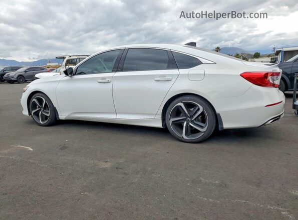 1HGCV1F4XNA035694 2022 HONDA ACCORD White Trasero izquierdo