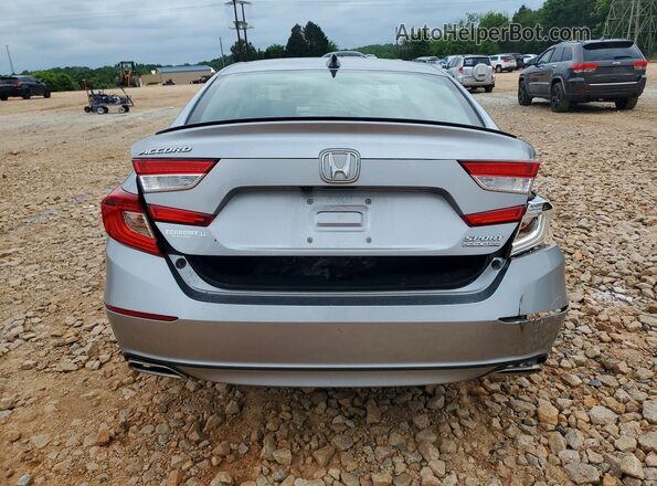 1HGCV1F4XNA094910 2022 HONDA ACCORD Silver Rear view