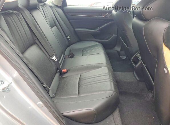 1HGCV1F4XNA094910 2022 HONDA ACCORD Silver Rear seats view