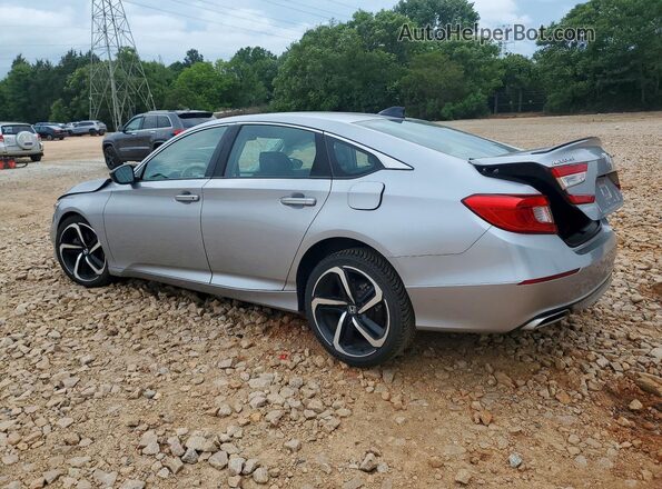 1HGCV1F4XNA094910 2022 HONDA ACCORD Silver Rear left