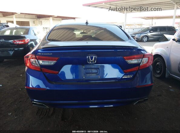 1HGCV1F4XNA112614 2022 HONDA ACCORD Blue 