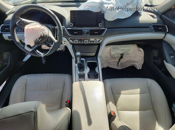 1HGCV1F50JA010533 2018 HONDA ACCORD Серый 
