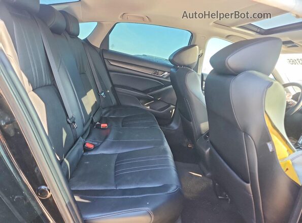 1HGCV1F50JA052300 2018 HONDA ACCORD Черный 