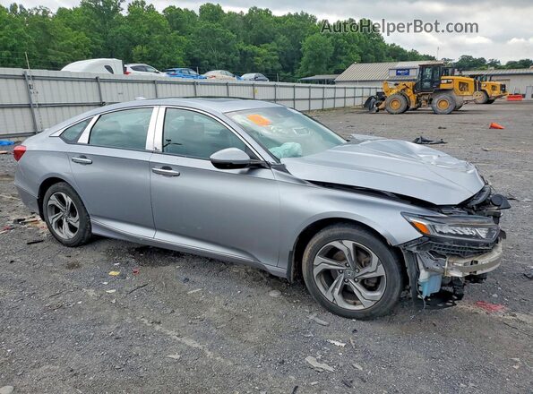 1HGCV1F50JA064608 2018 HONDA ACCORD Silver წინა მარჯვენა